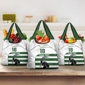 Custom Zimbabwe Sables Rugby Grocery Bag Go Champion - African Pride
