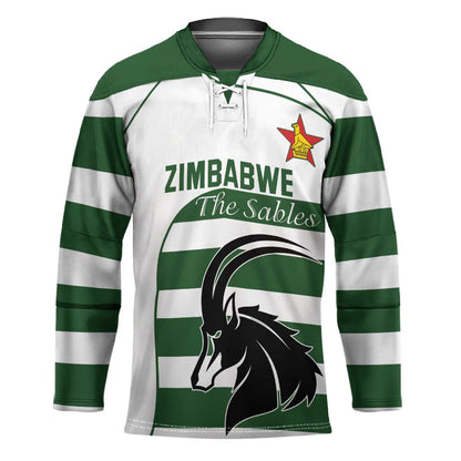 Custom Zimbabwe Sables Rugby Hockey Jersey Go Champion