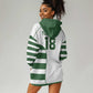Custom Zimbabwe Sables Rugby Hoodie Dress Go Champion - African Pride