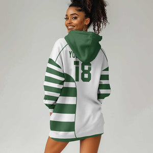 Custom Zimbabwe Sables Rugby Hoodie Dress Go Champion - African Pride