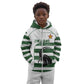 Custom Zimbabwe Sables Rugby Kid Hoodie Go Champion - African Pride