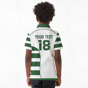 Custom Zimbabwe Sables Rugby Kid Polo Shirt Go Champion - African Pride