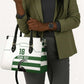 Custom Zimbabwe Sables Rugby Leather Bag Go Champion