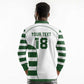 Custom Zimbabwe Sables Rugby Long Sleeve Polo Shirt Go Champion - African Pride
