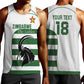 Custom Zimbabwe Sables Rugby Men Tank Top Go Champion - African Pride