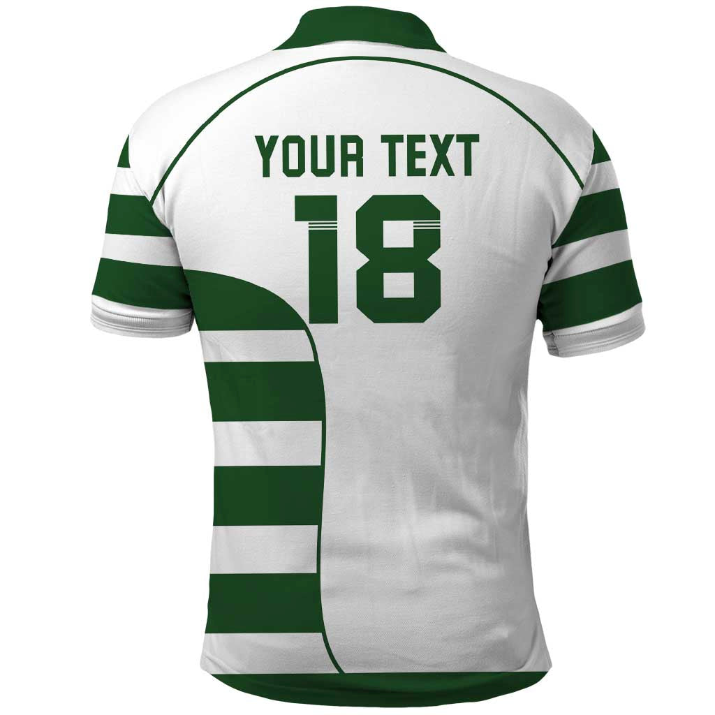 Custom Zimbabwe Sables Rugby Polo Shirt Go Champion - African Pride