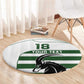 Custom Zimbabwe Sables Rugby Round Carpet Go Champion - African Pride