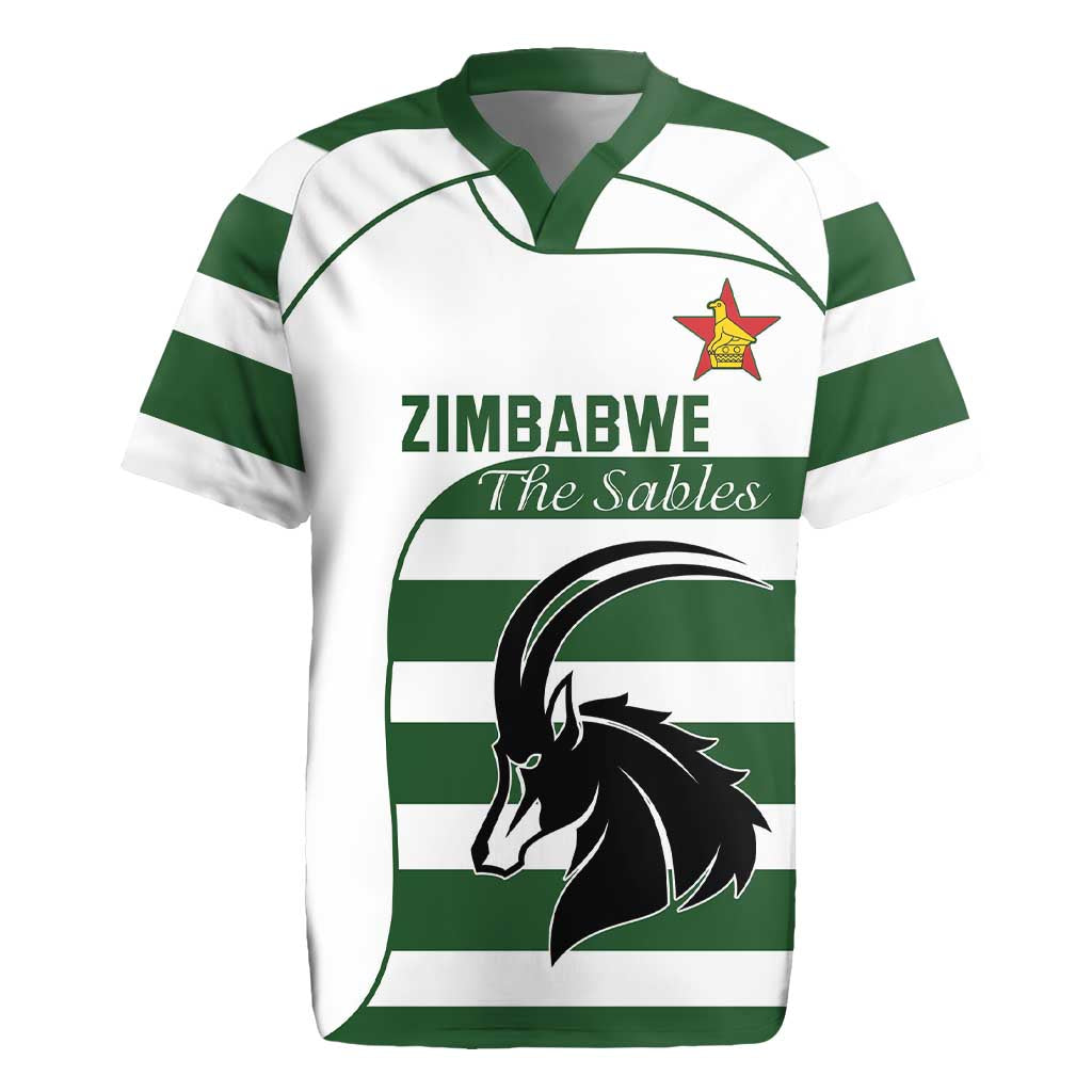Custom Zimbabwe Sables Rugby Rugby Jersey Go Champion - African Pride