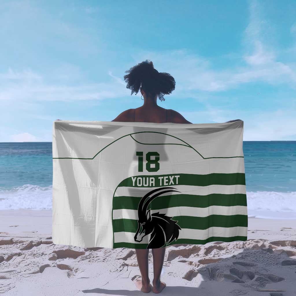 Custom Zimbabwe Sables Rugby Sarong Go Champion - African Pride