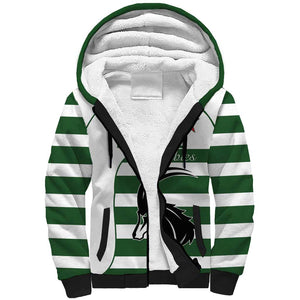 Custom Zimbabwe Sables Rugby Sherpa Hoodie Go Champion - African Pride