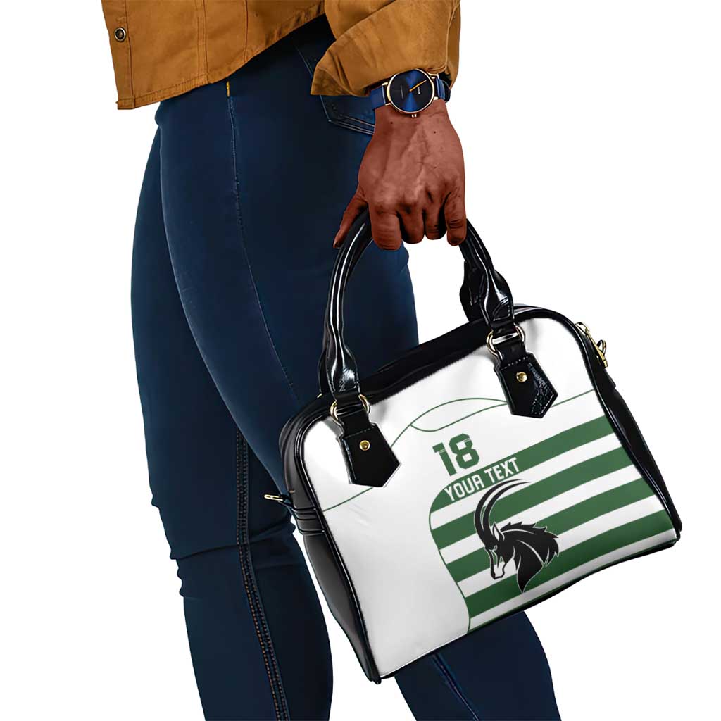 Custom Zimbabwe Sables Rugby Shoulder Handbag Go Champion - African Pride