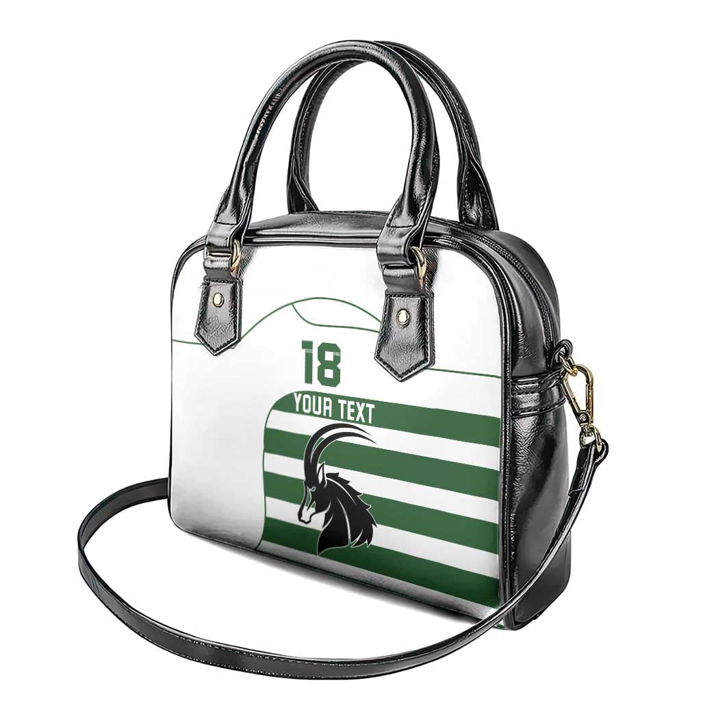 Custom Zimbabwe Sables Rugby Shoulder Handbag Go Champion - African Pride
