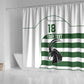 Custom Zimbabwe Sables Rugby Shower Curtain Go Champion - African Pride