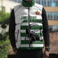 Custom Zimbabwe Sables Rugby Sleeveless Puffer Jacket Go Champion