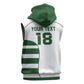 Custom Zimbabwe Sables Rugby Sleeveless Zip Hoodie Go Champion - African Pride