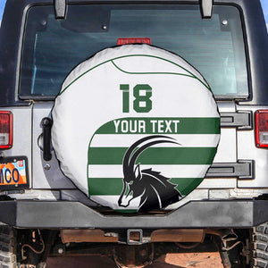Custom Zimbabwe Sables Rugby Spare Tire Cover Go Champion - African Pride