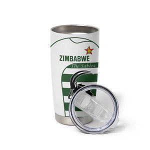 Custom Zimbabwe Sables Rugby Tumbler Cup Go Champion - African Pride