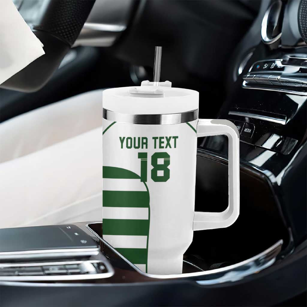 Custom Zimbabwe Sables Rugby Tumbler With Handle Go Champion - African Pride