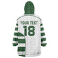 Custom Zimbabwe Sables Rugby Wearable Blanket Hoodie Go Champion - African Pride
