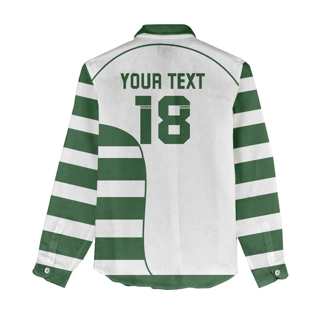 Custom Zimbabwe Sables Rugby Women Casual Shirt Go Champion - African Pride