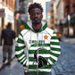 Custom Zimbabwe Sables Rugby Zip Hoodie Go Champion - African Pride