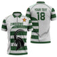 Custom Zimbabwe Sables Rugby Zipper Polo Shirt Go Champion