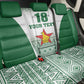 Custom Zimbabwe Sables Rugby Back Car Seat Cover African Patterns - African Pride