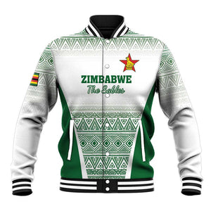 Custom Zimbabwe Sables Rugby Baseball Jacket African Patterns - African Pride