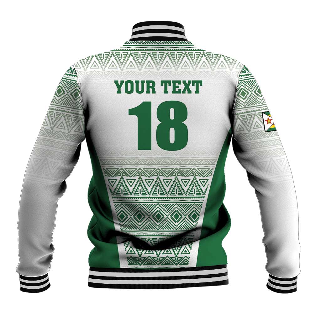 Custom Zimbabwe Sables Rugby Baseball Jacket African Patterns - African Pride