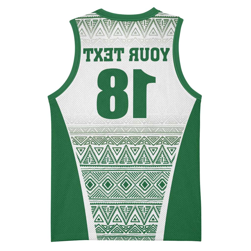 Custom Zimbabwe Sables Rugby Basketball Jersey African Patterns - African Pride