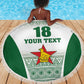 Custom Zimbabwe Sables Rugby Beach Blanket African Patterns - African Pride