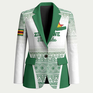 Custom Zimbabwe Sables Rugby Blazer African Patterns