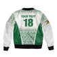 Custom Zimbabwe Sables Rugby Bomber Jacket African Patterns - African Pride