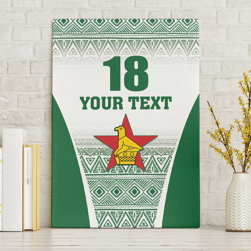 Custom Zimbabwe Sables Rugby Canvas Wall Art African Patterns - African Pride