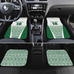 Custom Zimbabwe Sables Rugby Car Mats African Patterns - African Pride