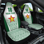 Custom Zimbabwe Sables Rugby Car Seat Cover African Patterns - African Pride