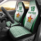Custom Zimbabwe Sables Rugby Car Seat Cover African Patterns - African Pride