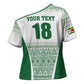 Custom Zimbabwe Sables Rugby Cross Shoulder Shirt African Patterns