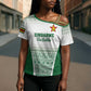 Custom Zimbabwe Sables Rugby Cross Shoulder Shirt African Patterns
