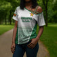 Custom Zimbabwe Sables Rugby Cross Shoulder Shirt African Patterns