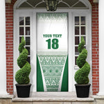 Custom Zimbabwe Sables Rugby Door Cover African Patterns