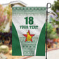 Custom Zimbabwe Sables Rugby Garden Flag African Patterns - African Pride