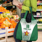 Custom Zimbabwe Sables Rugby Grocery Bag African Patterns - African Pride