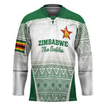 Custom Zimbabwe Sables Rugby Hockey Jersey African Patterns