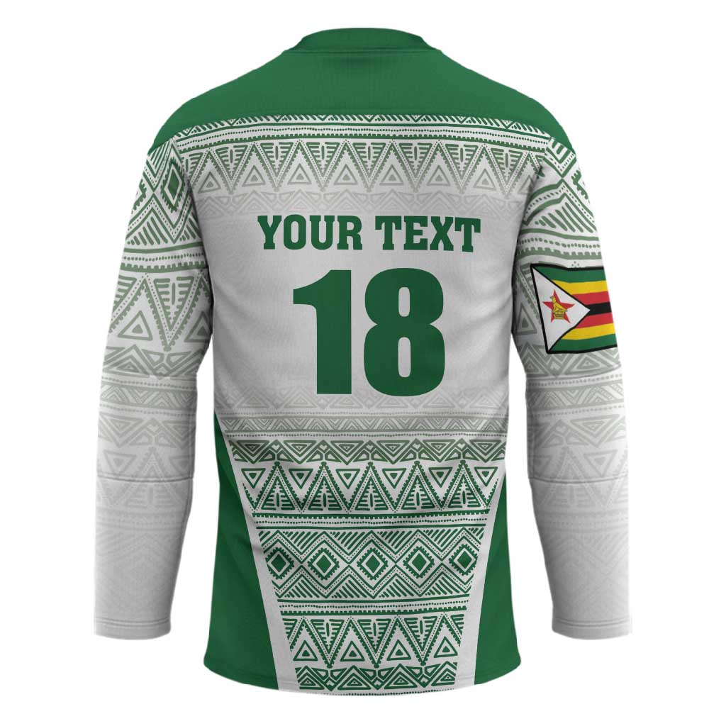 Custom Zimbabwe Sables Rugby Hockey Jersey African Patterns