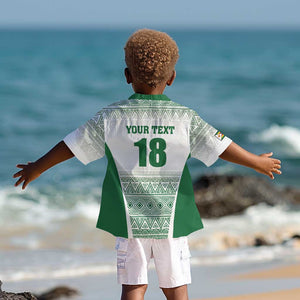 Custom Zimbabwe Sables Rugby Kid Hawaiian Shirt African Patterns - African Pride