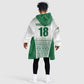 Custom Zimbabwe Sables Rugby Kid Wearable Blanket Hoodie African Patterns - African Pride