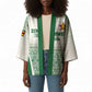 Custom Zimbabwe Sables Rugby Kimono African Patterns