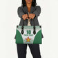Custom Zimbabwe Sables Rugby Leather Bag African Patterns