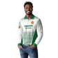Custom Zimbabwe Sables Rugby Long Sleeve Polo Shirt African Patterns - African Pride